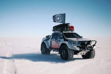 SUV's aan Antarctica